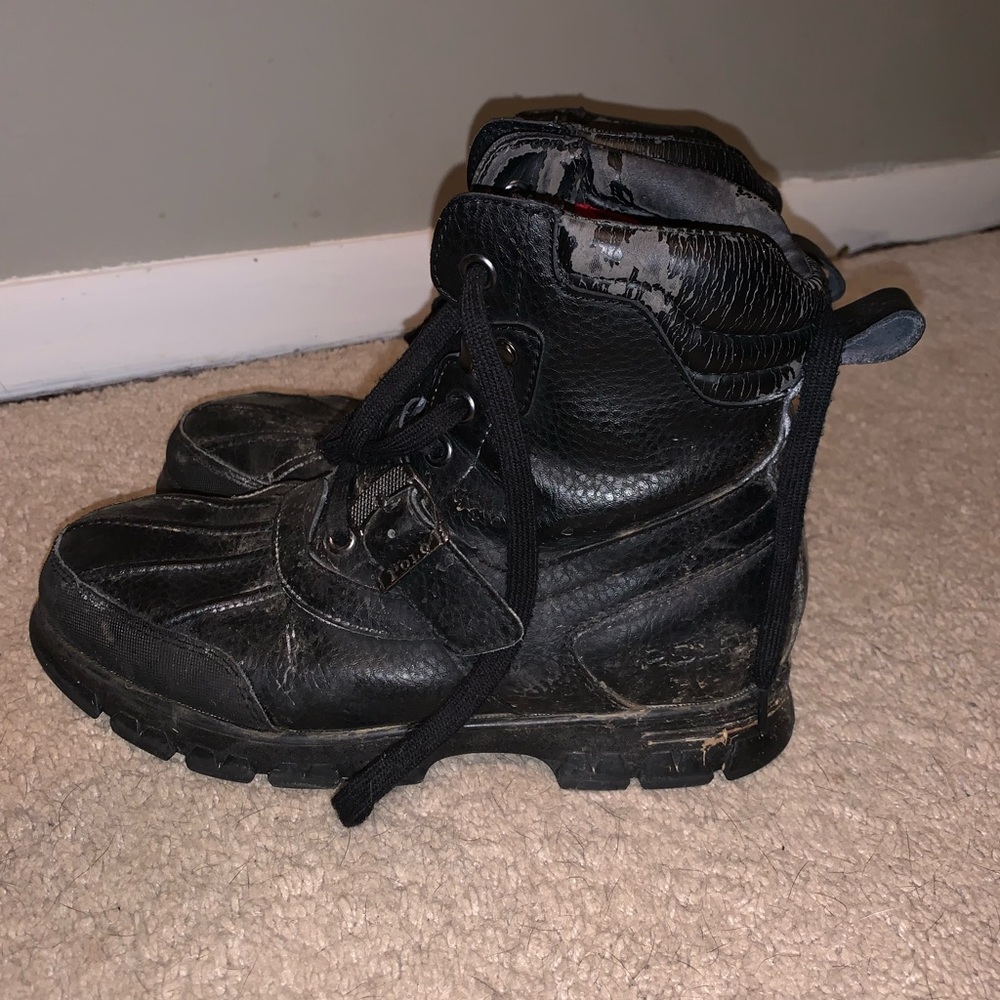 Size 8 Ralph Lauren polo boots